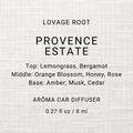 Arōma Car Diffuser-Provence Estate
