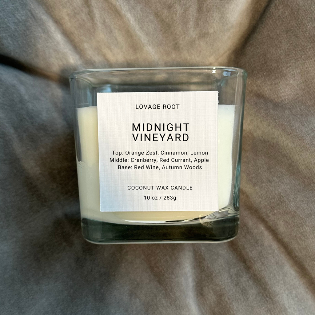 Coconut Wax Candle-Midnight Vineyard