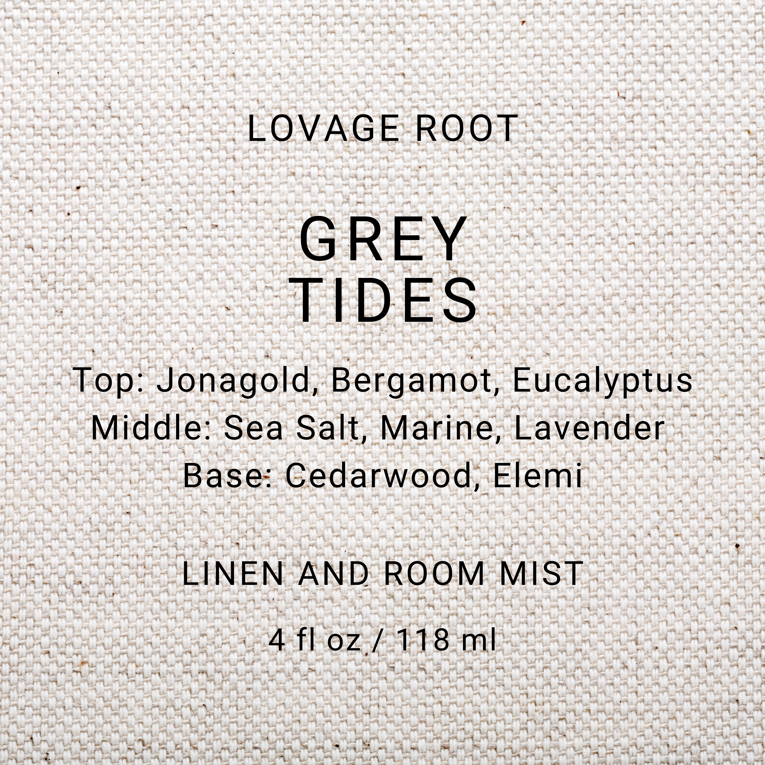 Linen and Room Mist-Grey Tides