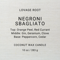 Coconut Wax Candle-Negroni Sbagliato