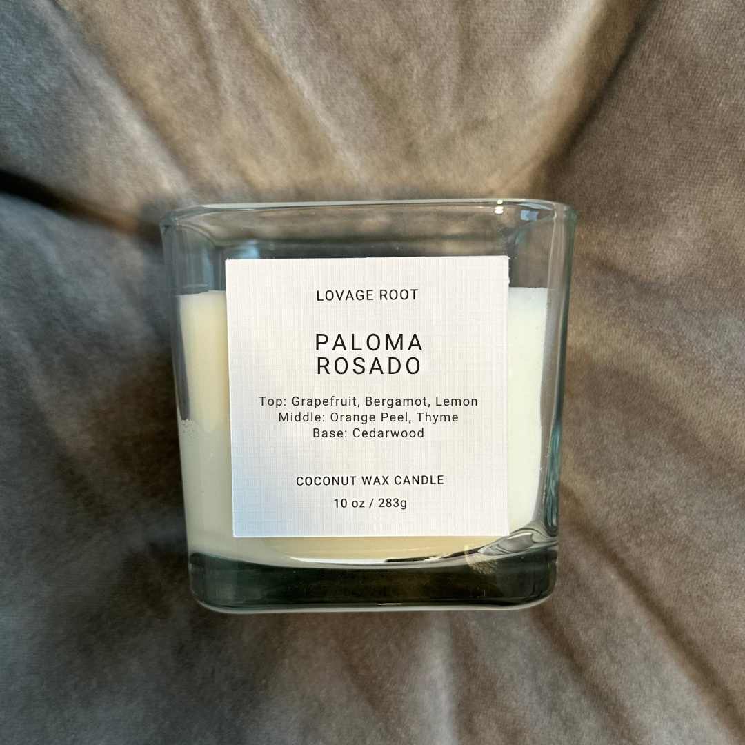 Coconut Wax Candle-Paloma Rosado