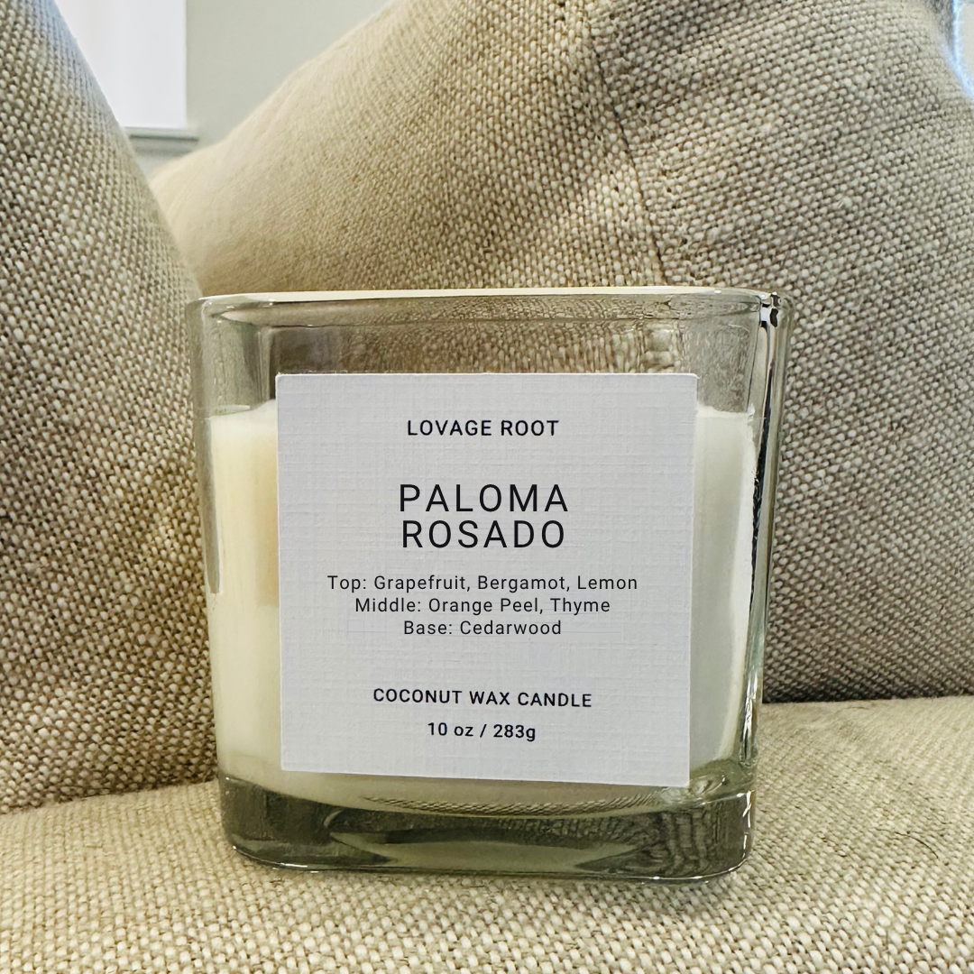 Coconut Wax Candle-Paloma Rosado