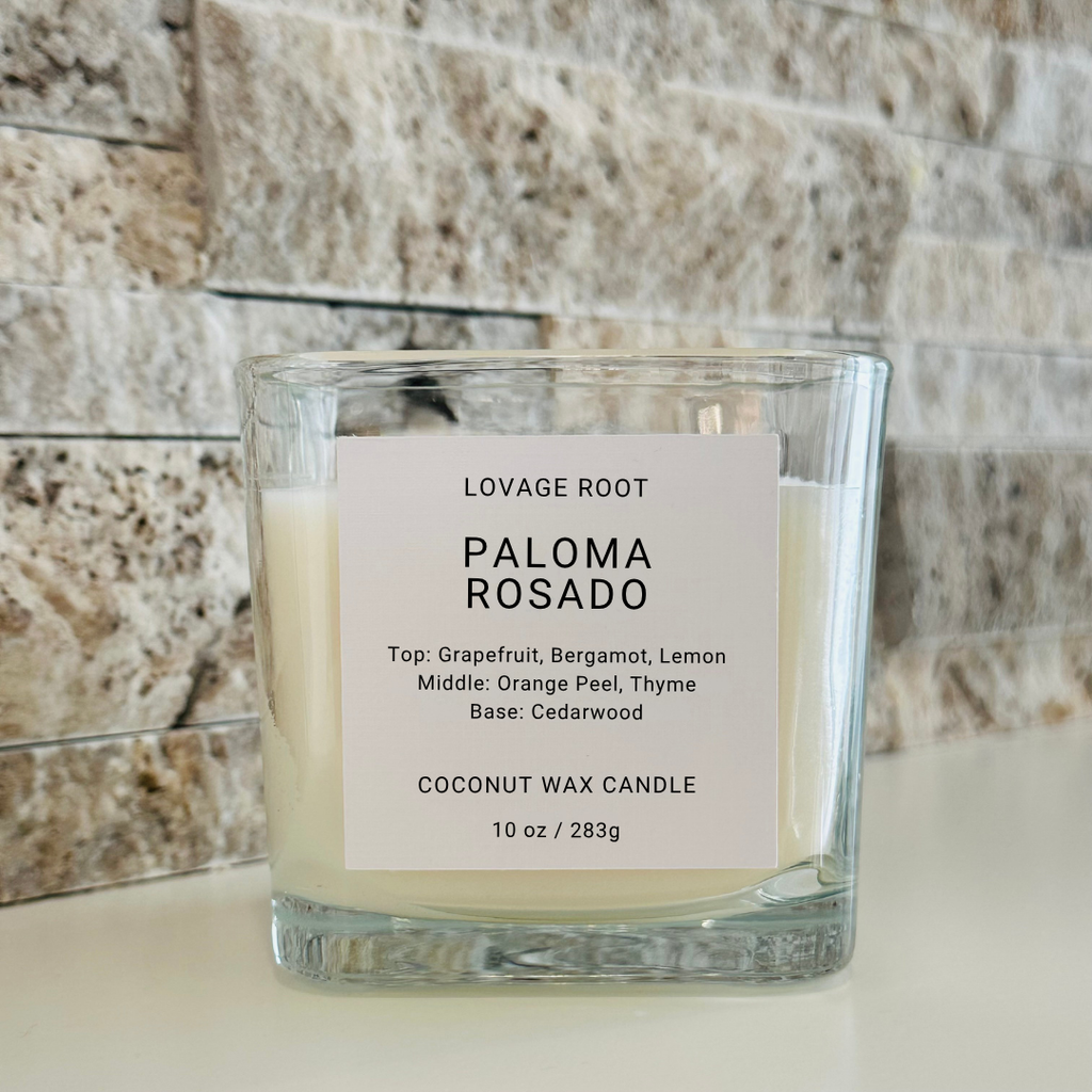 Coconut Wax Candle-Paloma Rosado