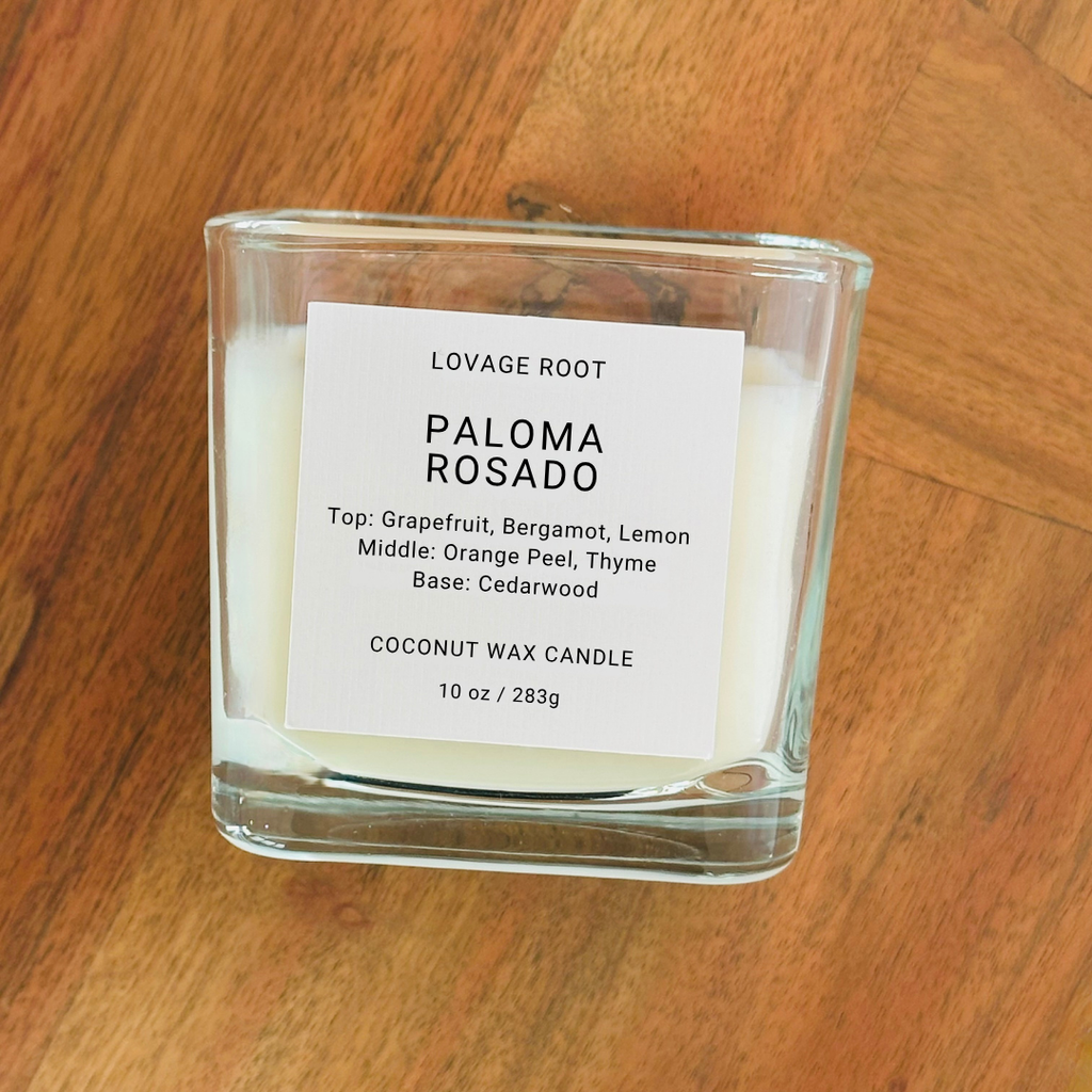 Coconut Wax Candle-Paloma Rosado
