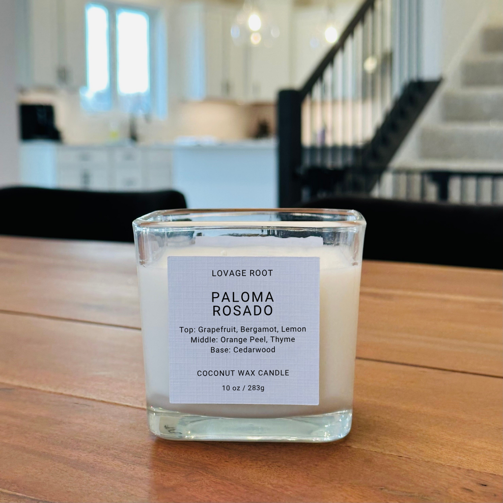 Coconut Wax Candle-Paloma Rosado