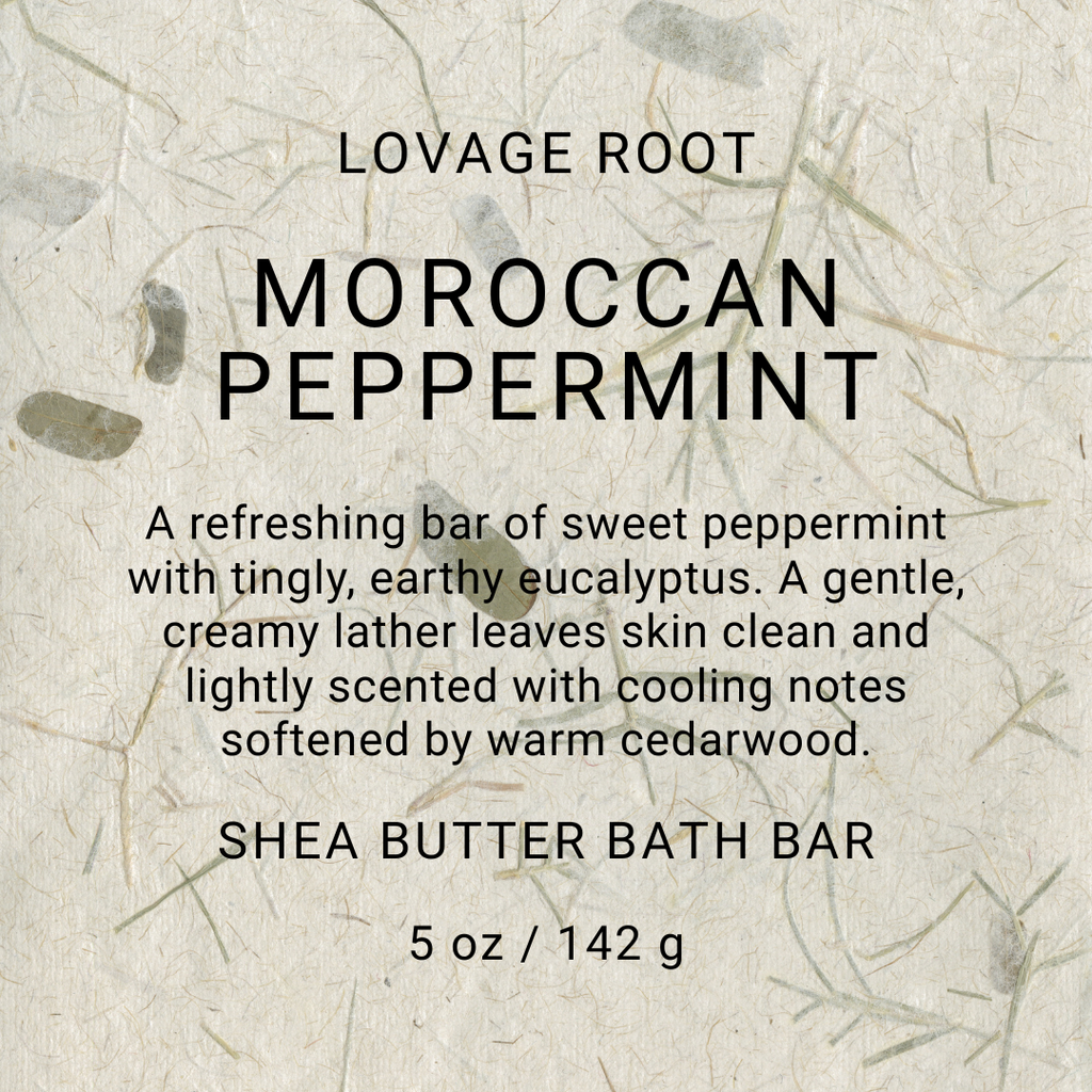 Shea Butter Bath Bar-Moroccan Peppermint