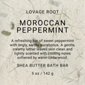 Shea Butter Bath Bar-Moroccan Peppermint