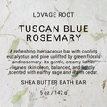 Shea Butter Bath Bar-Tuscan Blue Rosemary
