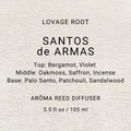 Arōma Reed Diffuser-Santos de Armas
