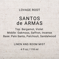 Linen and Room Mist-Santos de Armas