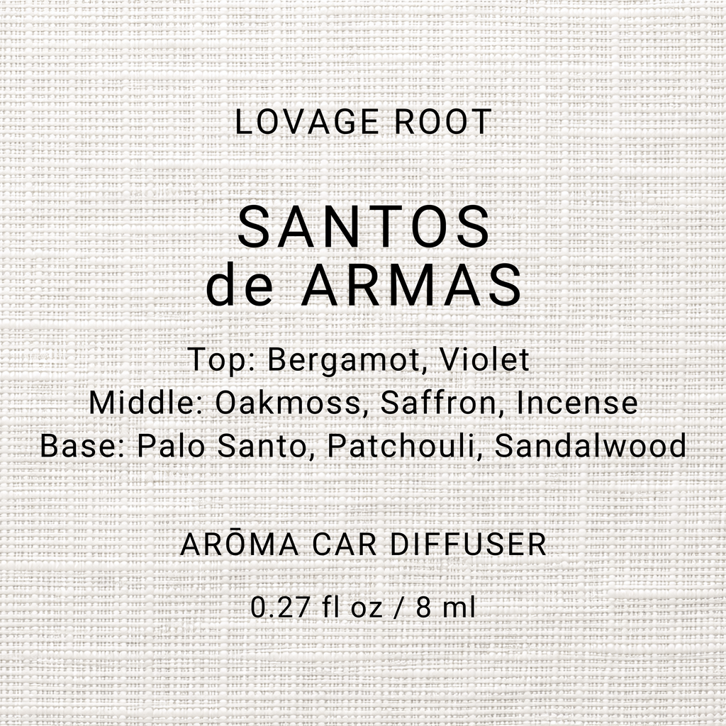 Arōma Car Diffuser-Santos de Armas