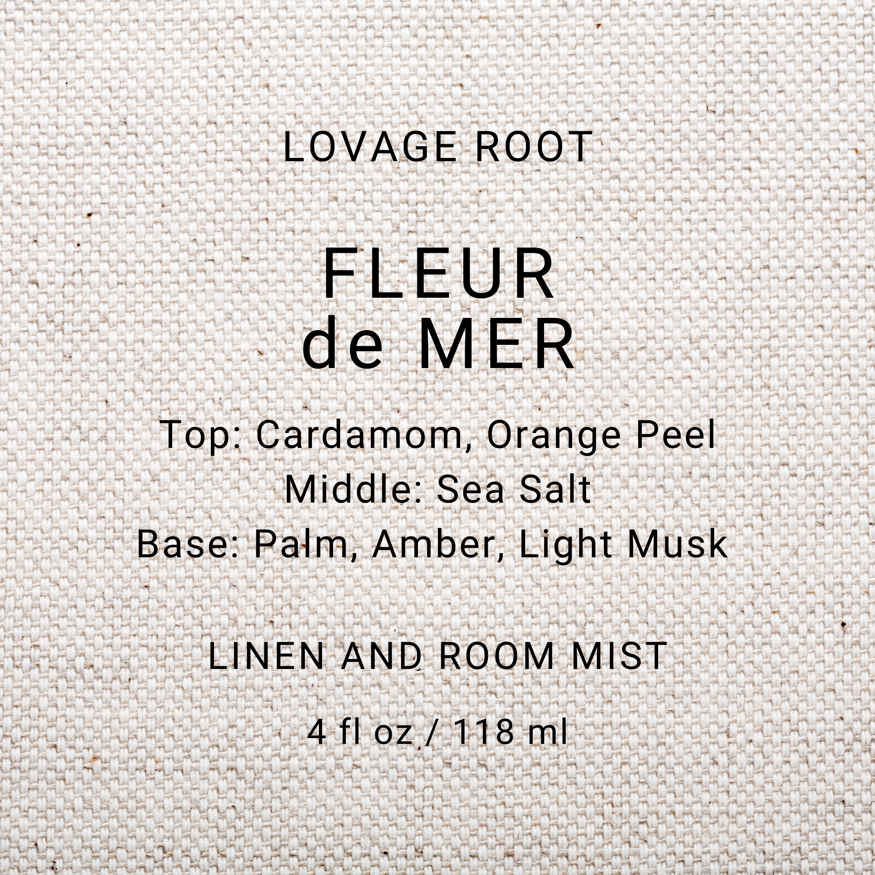 Linen and Room Mist-Fleur de Mer