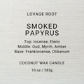 Coconut Wax Candle-Smoked Papyrus