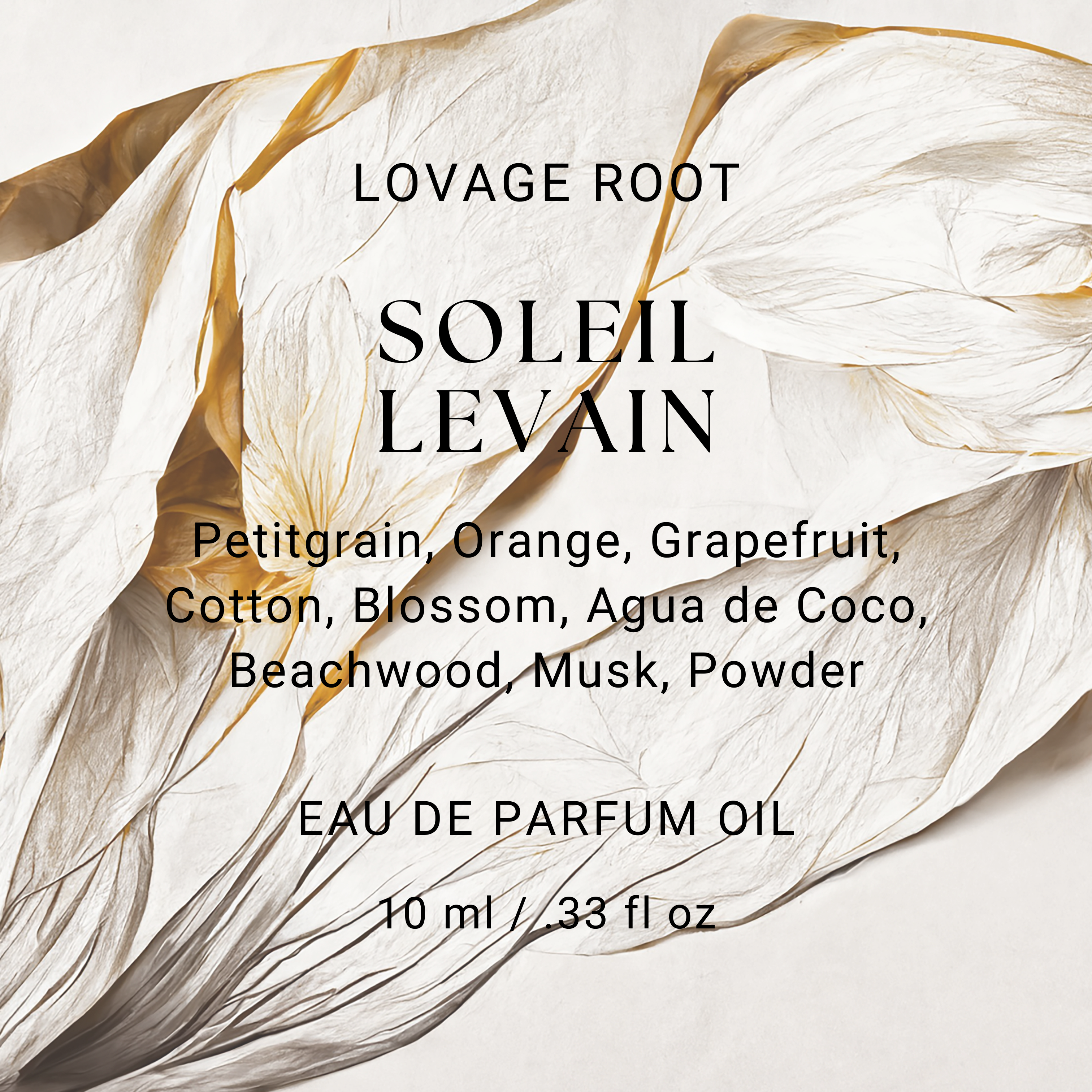 Eau de Parfum Oil-Soleil Levain