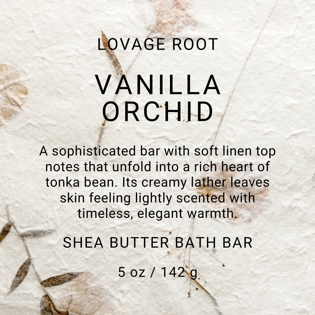 Shea Butter Bath Bar-Vanilla Orchid