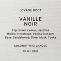Coconut Wax Candle-Vanille Noir