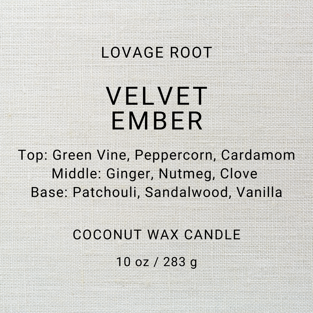 Coconut Wax Candle-Velvet Ember