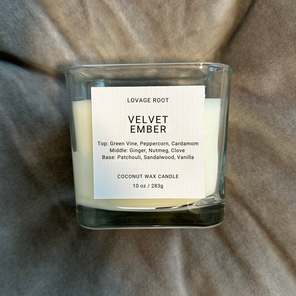 Coconut Wax Candle-Velvet Ember
