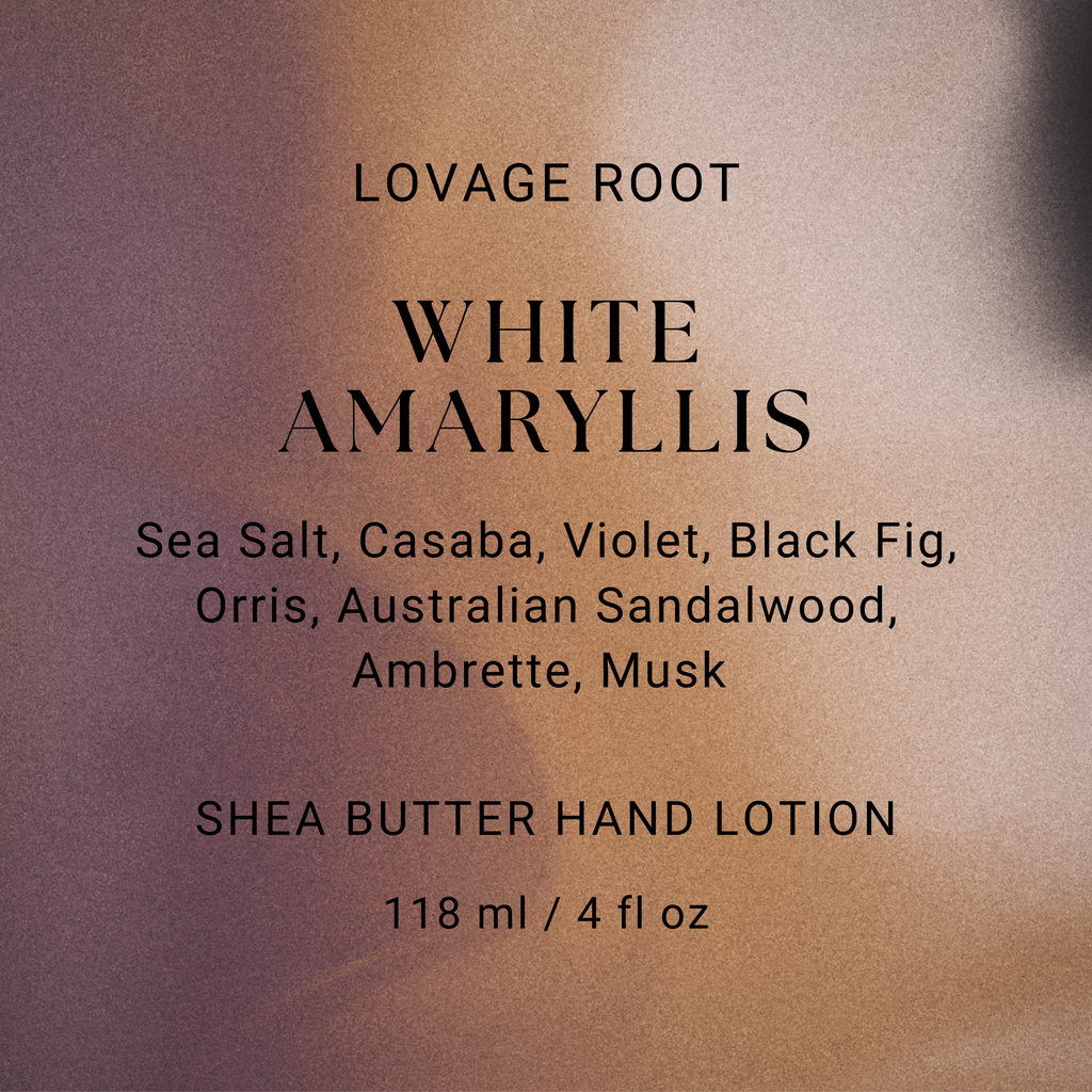 Shea Butter Hand Lotion-White Amaryllis