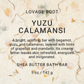 Shea Butter Bath Bar-Yuzu Calamansi