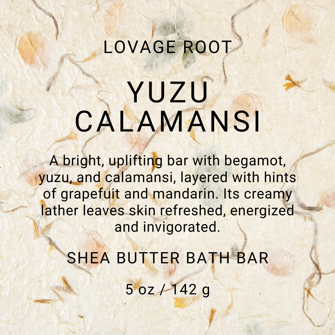 Shea Butter Bath Bar-Yuzu Calamansi